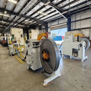 glazed tile Storage Rack Roll Forming Machine Colored Steel 7.5kw