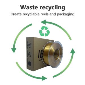 Strong Toughness 3D Printer Silk Gold PLA Filament 1.75mm