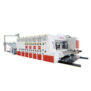 Quality High Precision Print And Die Cut Machine With Multi Color Printing for sale