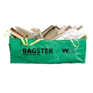 Quality 5 Cubic Yards Bulk Skip Bag For Garden Construction Waste Hippo Dumpster Bag for sale
