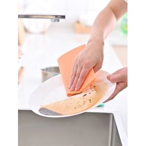 Compostable Cellulose Sponge Scourer Plastic Free Cellulose Cleaning Sponge