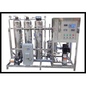 500Lph Ultrapure Water System / Electric Desalination EDI Equipment