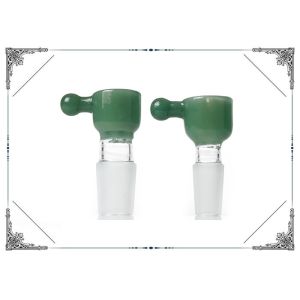 China Smoking Tobacco Accessories Green 14.4MM 18.8MM Honeycomb Bowl on sale