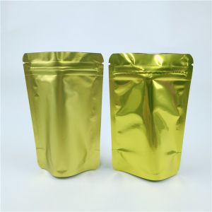 Glossy Shiny Stand Up Pouch Plastic Customized Packaging Coffee Bags