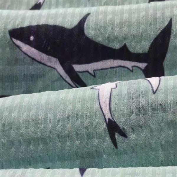 Buy Ripstop Crinkle Women Suit Fabric 119gsm 57" Bubble Chiffon Fabric at wholesale prices