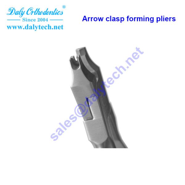 Arrow clasp forming pliers of dental forceps from orthodontic supplies