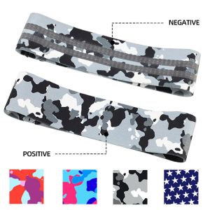 Circle Bodybuilding Resistance Band Colourful Adjustable Latex Booty Band