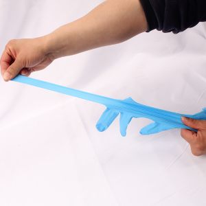 Powder Free Cosmetology Surgical Disposable Nitrile Gloves With 4G Each Piece