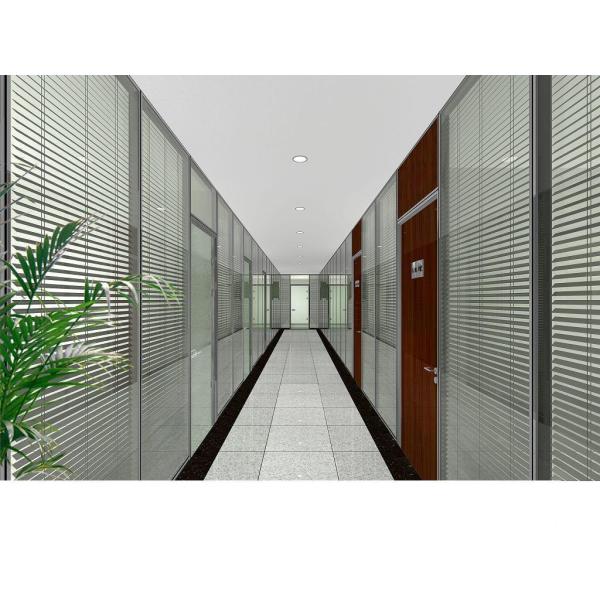 Glawall Acoustic Glass Partition Wall with 30dB Soundproofing