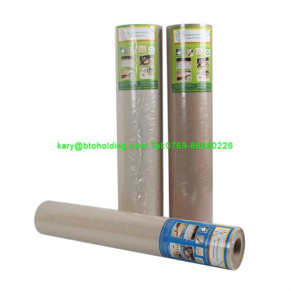 Buy Temporary Floor Protection Paper , Construction Floor Protection Cover at wholesale prices