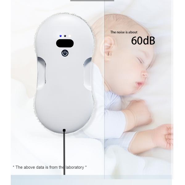 Convenient Remote Control Household Electric Window Cleaning Robot with 4m Safety Rope