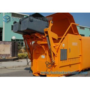 SUNY Mobile Conjoined Refuse Compression Station With 15m3 Hanging Barrel