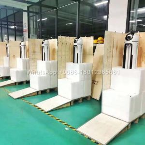 Mobile Body Temperature Camera UV Lamp Virus Killing Robot