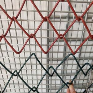 8 Foot Waterproof hot dipped Galvanized Plastic Coated Chain Link Fence
