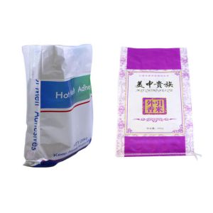 Tough BOPP Laminated PP Woven Bags With Window Environmental Friendly