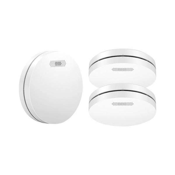 Buy 10-Year Lithium Battery Interlinked Smoke Alarm Sensor Battery Powered Fire Detector at wholesale prices
