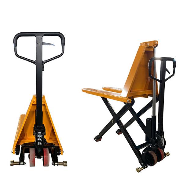31.50in Hydraulic Scissor Lift Tables 1.5 Tons Scissor Pallet Truck Fork Length 45.28in