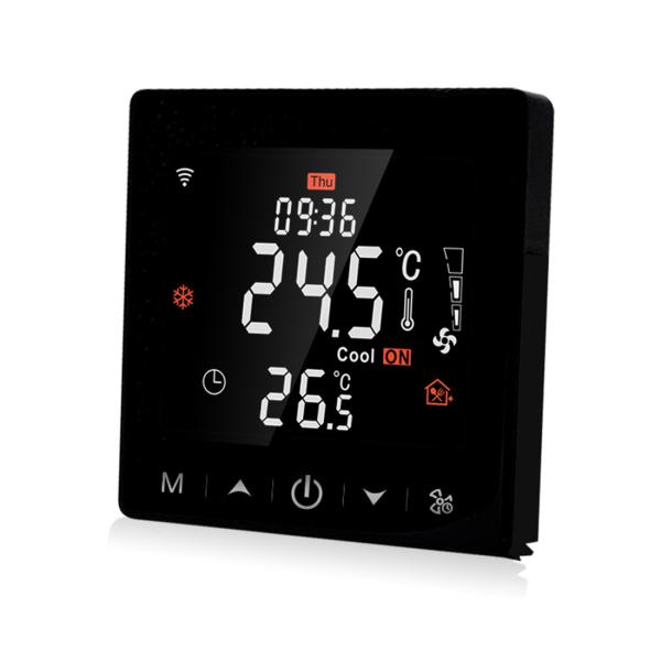 R9W.843 Original Manufacturer Smart WiFi/485 Modbus Fan Coil Thermostat for 2-pipe System Working with Alexa and Google