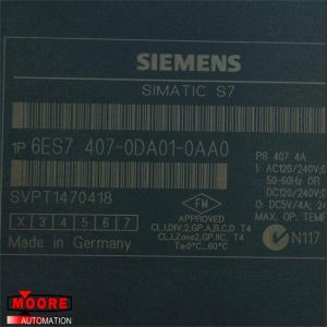 6ES7407-0DA01-0AA0 6ES7 407-0DA01-0AA0 Siemens Power Supply