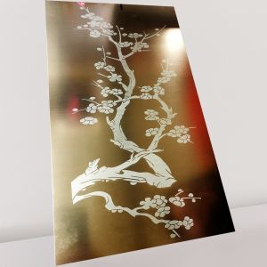 Customization Stainless Steel Sheet Laser Etching Machine for Elevator Door