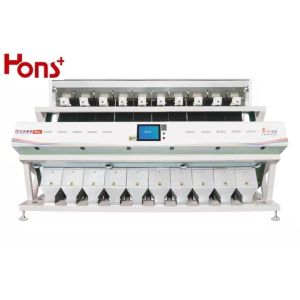 Quality 6.0T/H FPGA 10 Chutes Industrial Raw CCD Color Sorter For Beans for sale