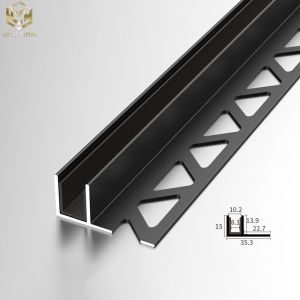 30x30 Aluminium Edge Trim Profiles 2mm Thickness Customized