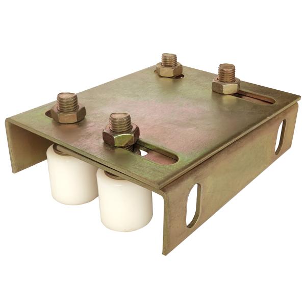 JNK Adjustable Bracket Guide Roller With 1/2" Bolt Dual Nylon Rollers