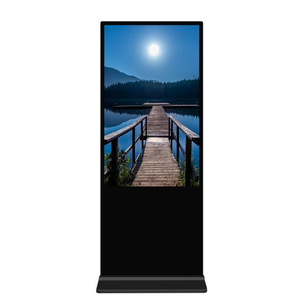 Buy Floor Stand 55 Inch LCD Screen Android Monitor For Digital AD Signage Display at wholesale prices