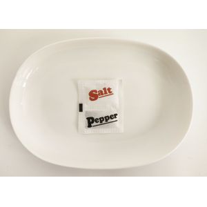 Quality Customizable Salt And Black Pepper Individual Condiment Packets 18-Month Shelf Life for sale