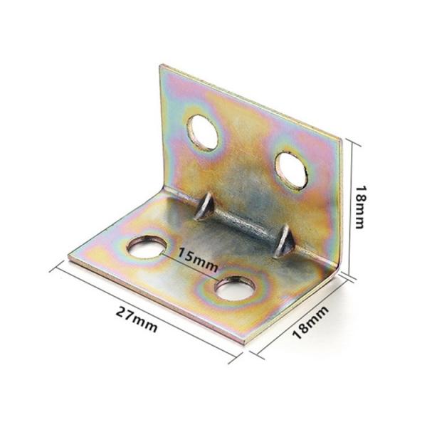 Wood Connector Corner Brackets for Fixed Bracket Customized Design Any Color