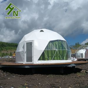 Durable Geodesic Dome Tent Dome Camping Tents With Skylight