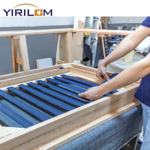 Custom 68mm PE Latex Elasbelt Stretch Sofa Webbing Furniture Replacement