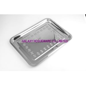 2015 hot square tray & stainless steel tray & 50*35 bakeware
