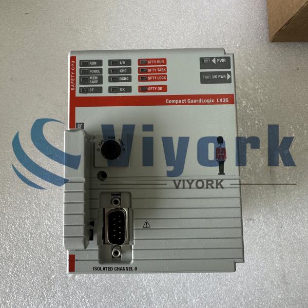 Allen Bradley 1768-L43SB Compact GuardLogix L43 Processor 2MB ST/0.5MB Safety