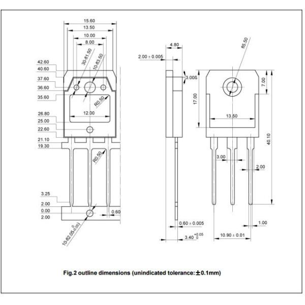New & Original Silicon NPN Darlington Power Transistors 2SD2390