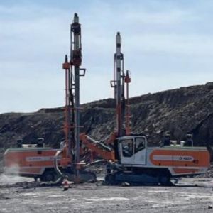 Rock Mining Blasting Drill Air Compressor Integrated DTH Surface Drill Rig