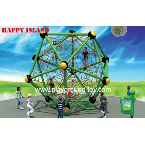 Quality Novel Design Kids Rope And Steel Outdoor Kids Climbing Wall Equipment for sale