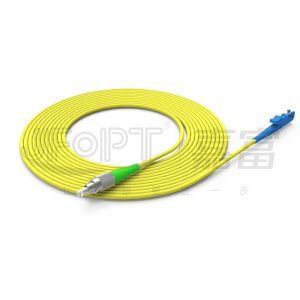 3.0mm Single Core Indoor Fiber Optic Cable Aramid Yarn PVC LSZH UL Flame