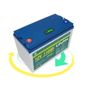 12v 110Ah Lifepo4 Golf Cart Battery Deep Cycle