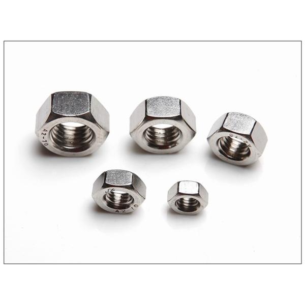 Buy Metal Machine Hex Nut With Lock Washer Fine Thread Surface Polished at wholesale prices