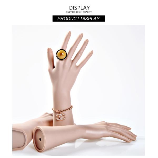Cheap Female Black Plastic Mannequin Hand Holder Glove Ring Bracelet Jewelry Display Hands