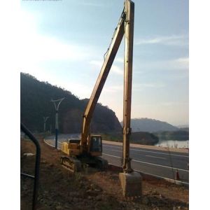ISO9001 SK350 Excavator Long Arm With Bucket