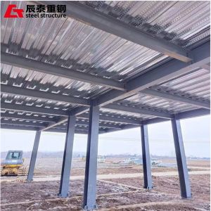 Office Industrial Steel Frame Multi Storey Buildings Large Span