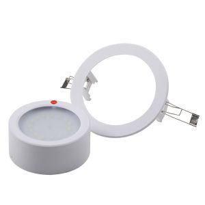 LED Ceiling Recessed 3W Emergency Light ABS Casing 60Hz
