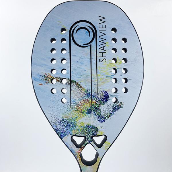 Buy 3k Carbon Tennis Paddle Racket Eva 13 Carbon Fiber Paddle Tennis Racket at wholesale prices