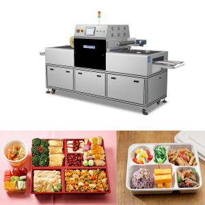 Fresh Keeping Vacuum Packing Equipment Automatic Food Skin Packing Machine