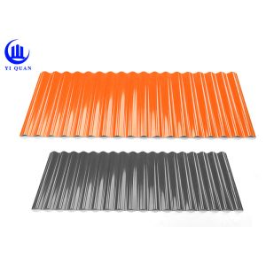 B1 Grade 1.0mm Thickness Plastic Roof Tiles Environmentally Friendly For