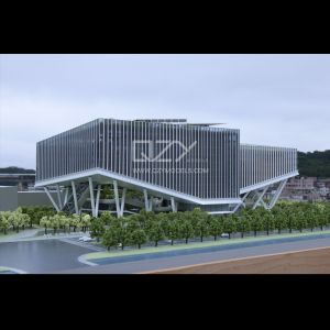 1:300 Scale Handmade 3D Print Architectural Model for Display and Study