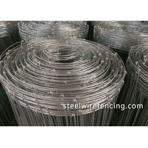 Quality Heat Treated Tension Wire Deer Fence With Galvanized Knot Easy Maintenance for sale