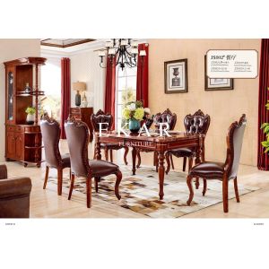 American Style Antique Wooden Dining Room Chairs